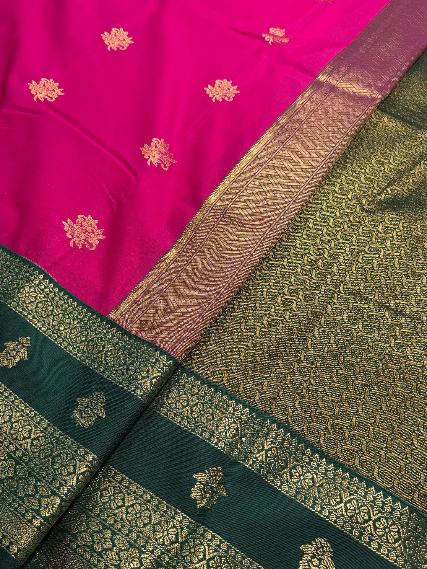 Kanchipuram semi silk saree