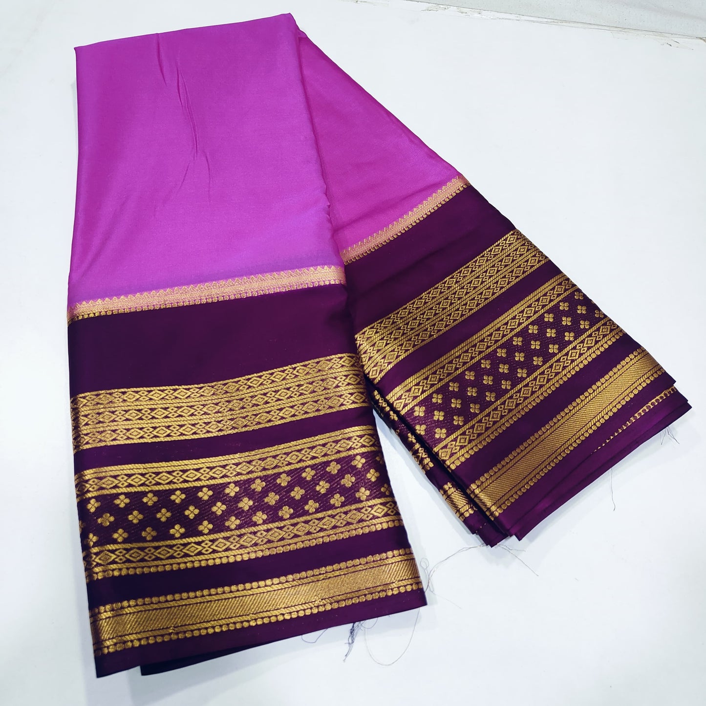 Mysore semi crepe silk saree