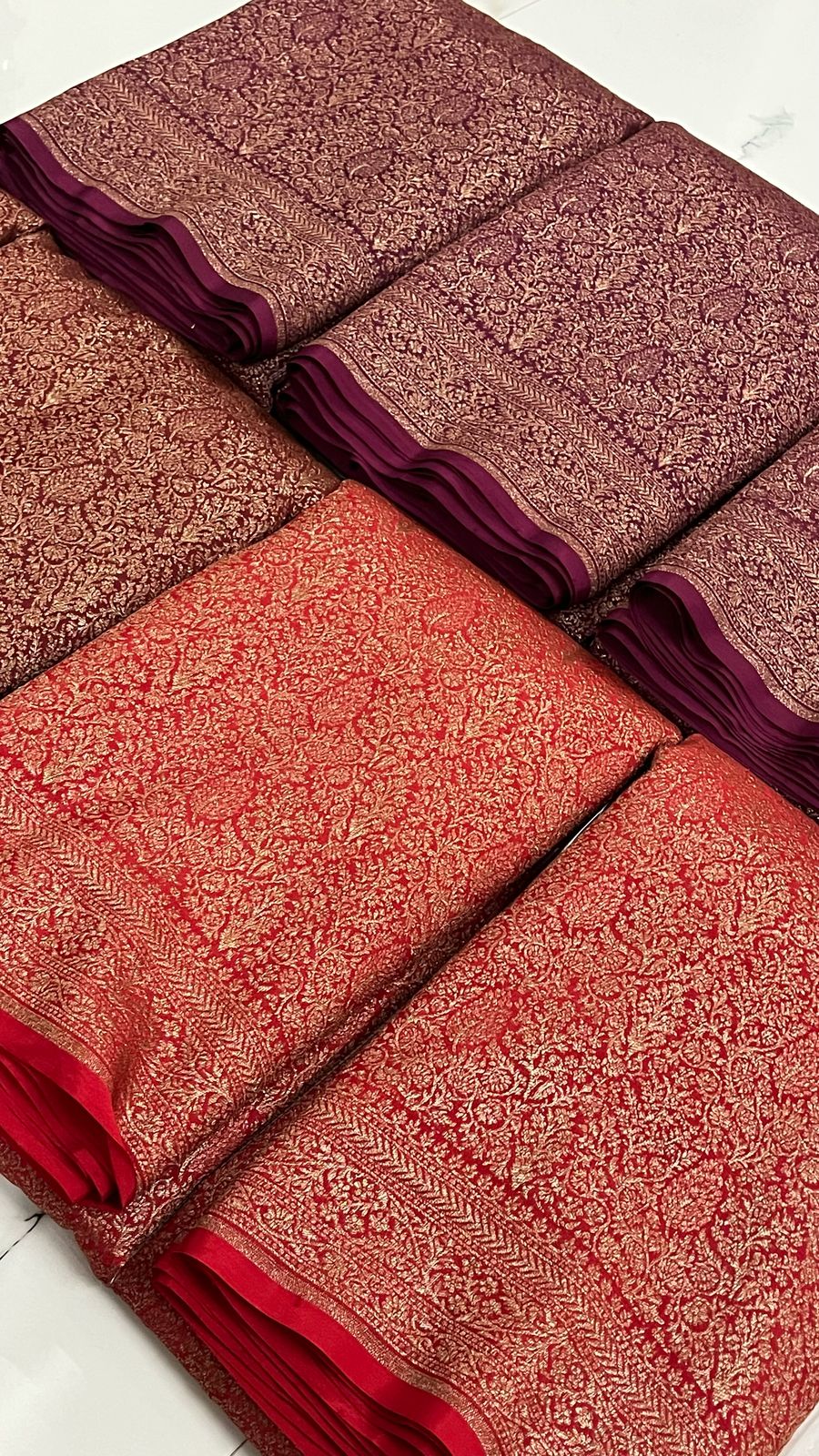 Banarasi Crepe Saree