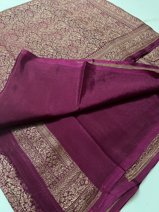 Banarasi Crepe Saree