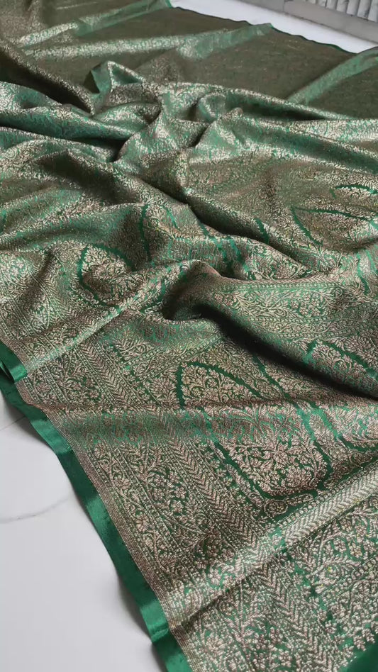 Banarasi Crepe Saree
