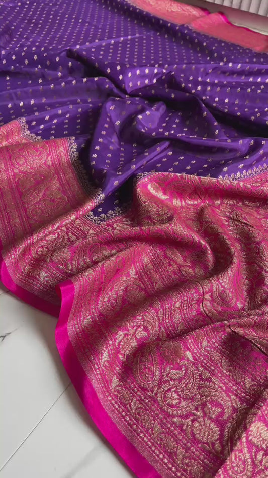 Banarasi Crepe Saree